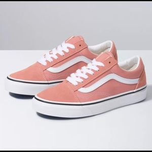Old Skool Rose Dawn/True White Vans